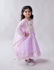Lavender lehenga set