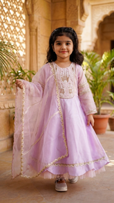 Lavender lehenga set