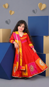 Zardozi work multicolour anarkali with beutiful dupatta