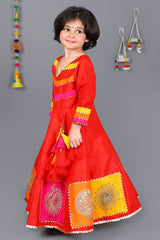 Zardozi work multicolour anarkali with beutiful dupatta