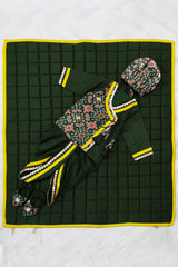 Green jamna set for boy