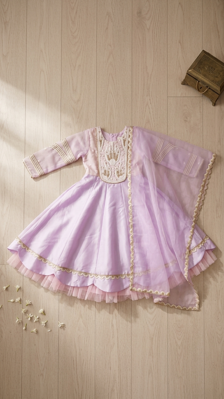 Lavender lehenga set